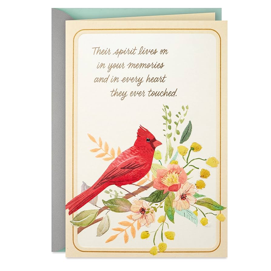 Amazon | Hallmark Sympathy Card (Spirit Lives On) (5RZB2131